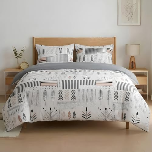 Etrexonline Juego de Funda N&oacute;rdica 3 Piezas Cama 135 Microfibra Suave Transpirable - 1 Funda...