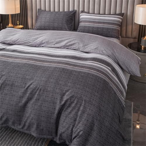 Odot Juego de Fundas Nordicas 3 Piezas,Estilo Simple Juego de Ropa de Cama 90/105/150 con Funda para...