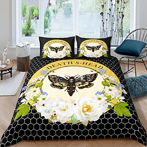 Juego de Cama para ni&ntilde;os y ni&ntilde;as, Nido de Abeja, Funda de edred&oacute;n Hexagonal, Funda de edred&oacute;n de...