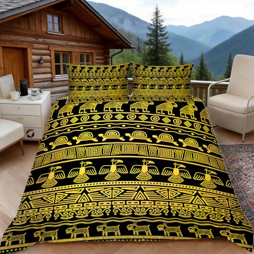 Funda Nordica Cama 135/150 Tribal Elementos 3D Fundas Nordicas Dibujos Animados